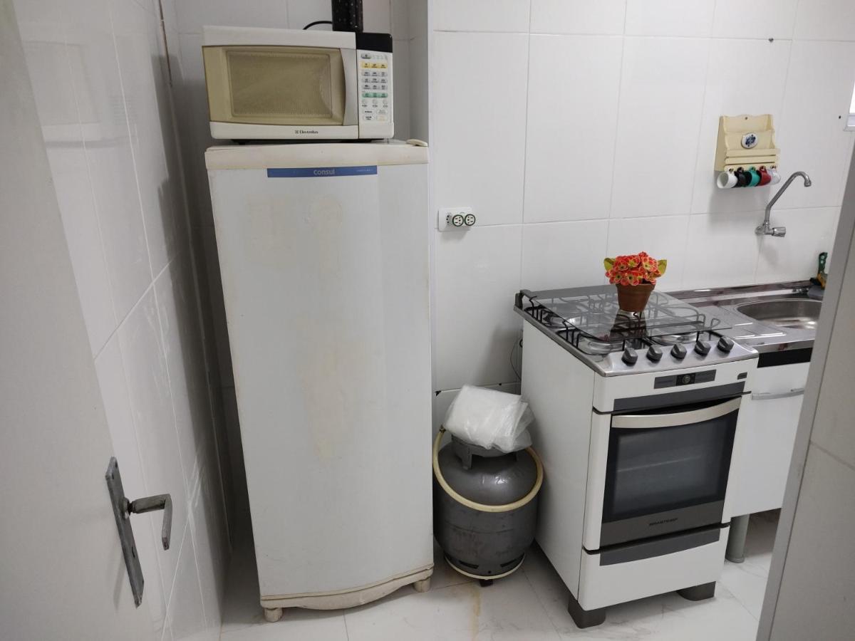 Apartamento Na Praia Do Gonzaga Сантос Экстерьер фото